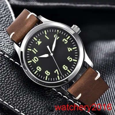 Corgeut-Montre Militaire existent pour Homme Cadran Sterys Marques Shoous Verre Saphir ATA Yota