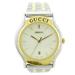 Gucci Accessories | Authentic Gucci 8000l Ladies Quartz Wristwatch Wat | Color: Gold/Silver | Size: Case: W 1.1 X H 1.1 "