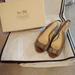 Coach Shoes | Coach Leather Open Toe Shoes | Color: Tan | Size: 7.5