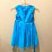 Disney Dresses | Blue Disney Sleeveless Snowflake Dress | Color: Blue | Size: 5tg
