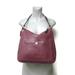 Coach Bags | Coach Chelsea F10891 Burgundy Pebbled Leather Bag | Color: Purple | Size: Os