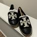 Tory Burch Shoes | Brand New Tory Burch Pearl Studded Loafers. | Color: Black/White | Size: 5