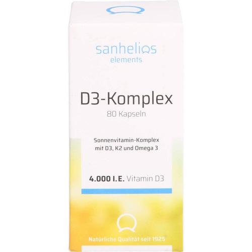 Sanhelios Vitamin D3 Sonnenvitamin-Komplex mit K2 Vitamine