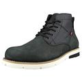 LEVI'S Herren lace-up Shoes, Black, 44 EU