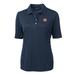 Women's Cutter & Buck Navy Auburn Tigers Virtue Eco Pique Recycled Polo