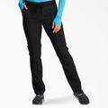 Dickies Women's Balance Cargo Scrub Pants - Black Size S (L10771)