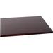 JMC Furniture Square Bevel Table Top Solid Wood in Brown | 1.25 H x 24 W x 24 D in | Wayfair Solid Wood Table Top - Dark Mahogany - 24 x 24