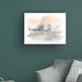 Wrought Studio™ Blush Haze II by Jennifer Goldberger - Wrapped Canvas Painting Canvas in Gray/White | 14 H x 19 W x 2 D in | Wayfair