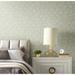 York Wallcoverings Luminous Ginkgo Wallpaper Non-Woven in White | 27 W in | Wayfair CI2333