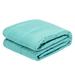 Latitude Run® Cotton Blend Blanket Cotton blend in Green/Blue | 72 H x 48 W in | Wayfair B2E56CAE274C4353A76D16BF65C9FB4C