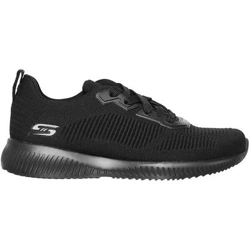 SKECHERS Damen Freizeitschuhe BOBS SQUAD - TOUGH TALK, Größe 37 in Schwarz