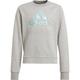 adidas Kinder Future Icons Logo Crew Sweatshirt, Größe 152 in Silber