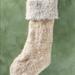 Anthropologie Holiday | Anthropologie Lorelle Stocking Set Of Two | Color: Silver/Tan | Size: Os