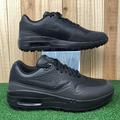 Nike Shoes | New Nike Aq0865-007 Air Max 1 G Triple Black Spikeless Golf Shoes Womens Sz 8.5 | Color: Black | Size: 8.5