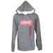 Levi's Sweaters | Levis Mens Xl Gray Hoodie Sweatshirt New | Color: Gray | Size: Xl