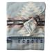 Pendleton Rancho Arroyo Organic Cotton Shale Washable Queen Blanket