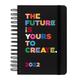 Kokonote Terminkalender 2022 A5 - The Future Is Yours To Create Terminplaner 2022 Ringbuch A5 - Kalender 2022 A5