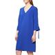 Daniel Hechter Women's V-Neck Dress, Blue (Electric Blue 655), 16 (Size: 42)