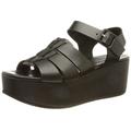 Shabbies Amsterdam Damen SHS1109 Sandale, Black, 41 EU