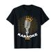 Herren Karaoke King Shirt für Sänger und Musikmacher Karaoke T-Shirt