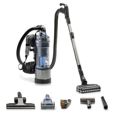Prolux Lightweight Bagless Backpack Vacuum w/ Power Nozzle and 5yr Warranty - 11"x14"x22"