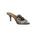 Wide Width Women's Mianna Mule by J. Renee in Dark Gray (Size 7 1/2 W)