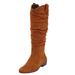 Women's The Roderick Wide Calf Boot by Comfortview in Cognac (Size 10 M)