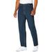 Men's Big & Tall Expandable Waist Relaxed Fit Jeans by KingSize in Vintage Wash (Size 48 40)