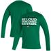 Men's adidas Kelly Green Dallas Stars Dassler AEROREADY Creator Long Sleeve T-Shirt