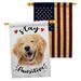 Angeleno Heritage 2-Sided Polyester 40 x 28 in. House Flag in Black/Red/White | 40 H x 28 W in | Wayfair AH-PT-HP-137563-IP-BOAA-D-US21-AH