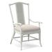 Braxton Culler Drury Lane Slat Back Dining Arm Chair Upholstered/Wicker/Rattan in Gray/Black/Brown | 39 H x 25 W x 25 D in | Wayfair