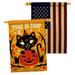 Angeleno Heritage Happy Cat House 2-Sided Polyester 40 x 28 in. House Flag | 40 H x 28 W in | Wayfair AH-HO-HP-137577-IP-BOAA-D-US21-AH