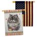 Breeze Decor American Curl 2-Sided Polyester 40 x 28 in. House Flag | 40 H x 28 W in | Wayfair BD-PT-HP-110181-IP-BOAA-D-US20-BD