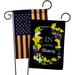 Breeze Decor Loving Memory 2-Sided Polyester 19 x 13 in. Garden Flag in Black/Yellow | 18.5 H x 13 W in | Wayfair BD-EX-GP-115230-IP-BOAA-D-US21-BD