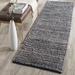 Blue 27 x 0.5 in Area Rug - Breakwater Bay Doleman Striped Hand-Woven Flatweave Jute/Sisal Cotton Area Rug | 27 W x 0.5 D in | Wayfair