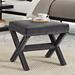 Rivet Bench by Modway Wood/Upholstered/Velvet in Gray | 19 H x 20 W x 20 D in | Wayfair EEI-2324-GRY