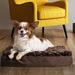 FurHaven Ultra Plush Deluxe Ortho Pet Bed Pillow Polyester in Brown | 3 H x 20 W x 15 D in | Wayfair 32235085