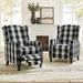 Darby Home Co Sobotka 27" Wide Manual Standard Recliner Polyester in Black | 41 H x 27 W x 34.5 D in | Wayfair 098B1672027E4147BA9C0B4E40689F3B