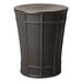 Winston Porter Ayauna Ceramic Garden Stool Ceramic in Gray/Black | 22.5 H x 18 W x 18 D in | Wayfair A47E150D983A48B3B3DA701784DD8A57