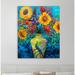 Winston Porter "Inflorescense" Gallery Wrapped Canvas By Iris Scott Metal | 48 H x 40 W x 1.5 D in | Wayfair F57698C0A520459593FD5F63DE6C2FB8