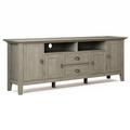 Lark Manor™ Chifley Solid Wood TV Stand for TVs up to 70" Wood in Gray/Brown | 26 H in | Wayfair 0DA01B7E4F204B278BC732D01F8C0628