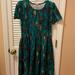 Lularoe Dresses | Lularoe Dress, Like New, Size M. | Color: Green | Size: M
