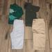 Polo By Ralph Lauren Matching Sets | Baby Boy 9m Ralph Lauren Polo Outfit Lot Of 4 | Color: Cream/Green | Size: 6-9mb