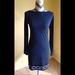 Michael Kors Dresses | Michael Kors Blue And White Dot Sheath Dress | Color: Blue/White | Size: Xs