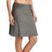 Athleta Skirts | Athleta Bodega Gray Ruched Skirt - Size Medium | Color: Gray | Size: M