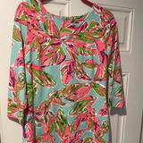 Lilly Pulitzer Dresses | Euc Lilly Pulitzer Dress Size Medium | Color: Blue/Pink | Size: M