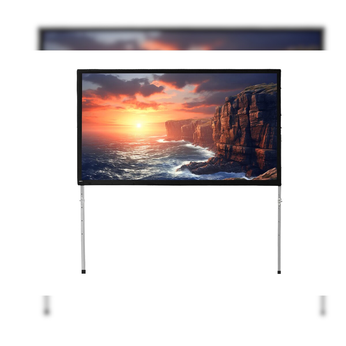 celexon Faltrahmen Leinwand Mobil Expert 305 x 190 cm, Rückprojektion Image