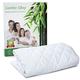 Quilted Mattress Protector Super King Size 100% Waterproof Breathable Bamboo Anti Allergy Super King Mattress Protectors Naturally Cooling Premium Mattress Protector [ Super King Size 180 x 200 cm]