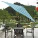 Arlmont & Co. Yvoire 108" Beach Umbrella | 108 W x 92.4 D in | Wayfair E1653E75B08F40D385C1DE60229D5AC9