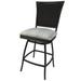 Red Barrel Studio® 26" Patio Bar Stool, Rattan in Gray | 44 H x 21 W x 20 D in | Wayfair 420DB8DBC5D949B48E5C0DCA155DE781